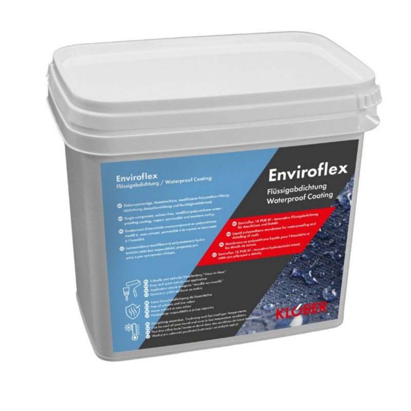 ENVIROFLEX vloeibare dakdichting  emmer 1,5 liter